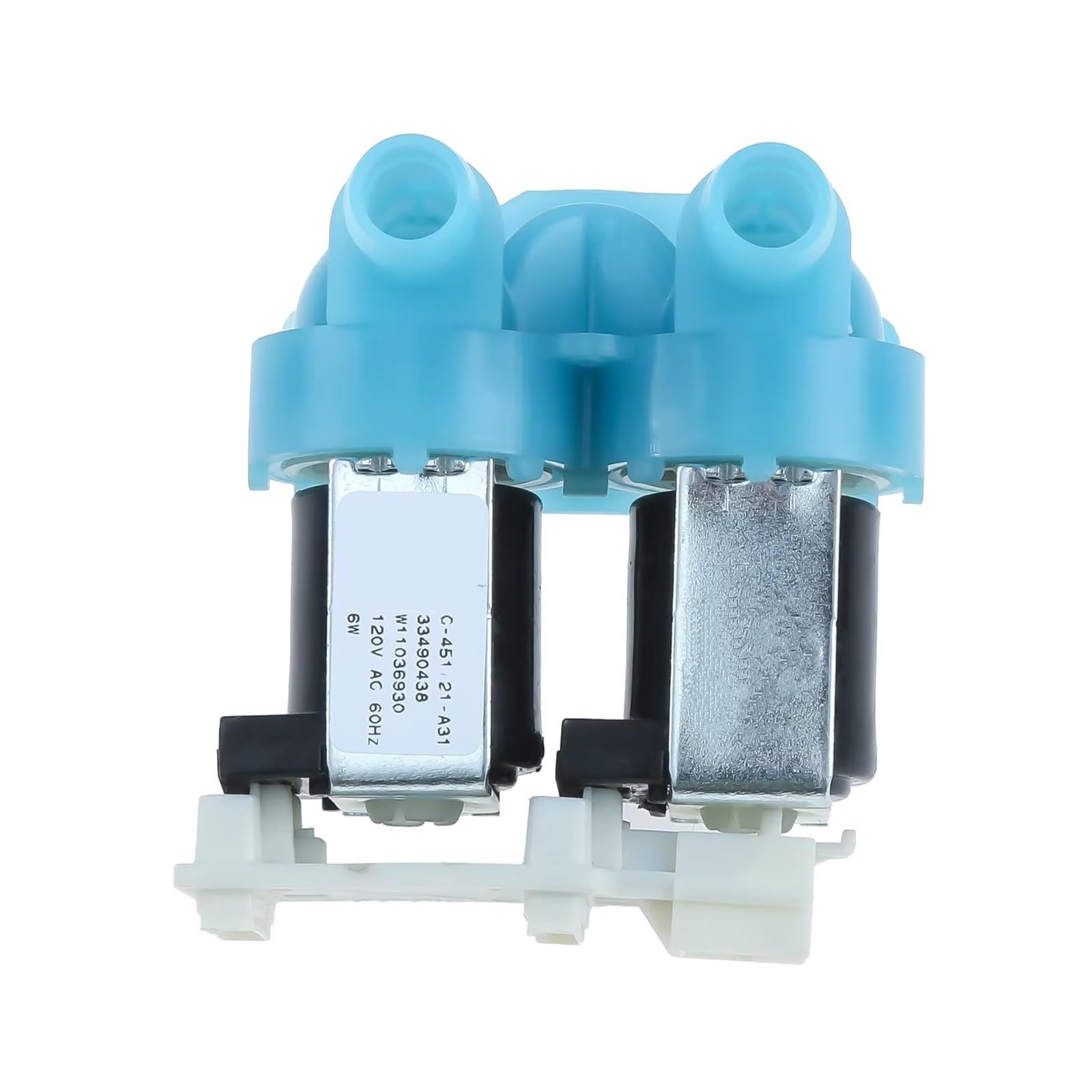 Valvula de Entrada Para Whirlpool Para MHW5630HW1 Para IFW5900HW0 Para MHW5630HC0 Para MHW5630HC1 Válvula De Agua De Lavadora W11036930 Lavadora Válvula Solenoide