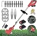 Produktbild Rasentrimmer mit Akku und Unkrautbürste, Freischneider mit Unkrautbürste, Akku Rasentrimmer Teleskop, 3 in 1 Multitool Rasentrimmer mit Messer