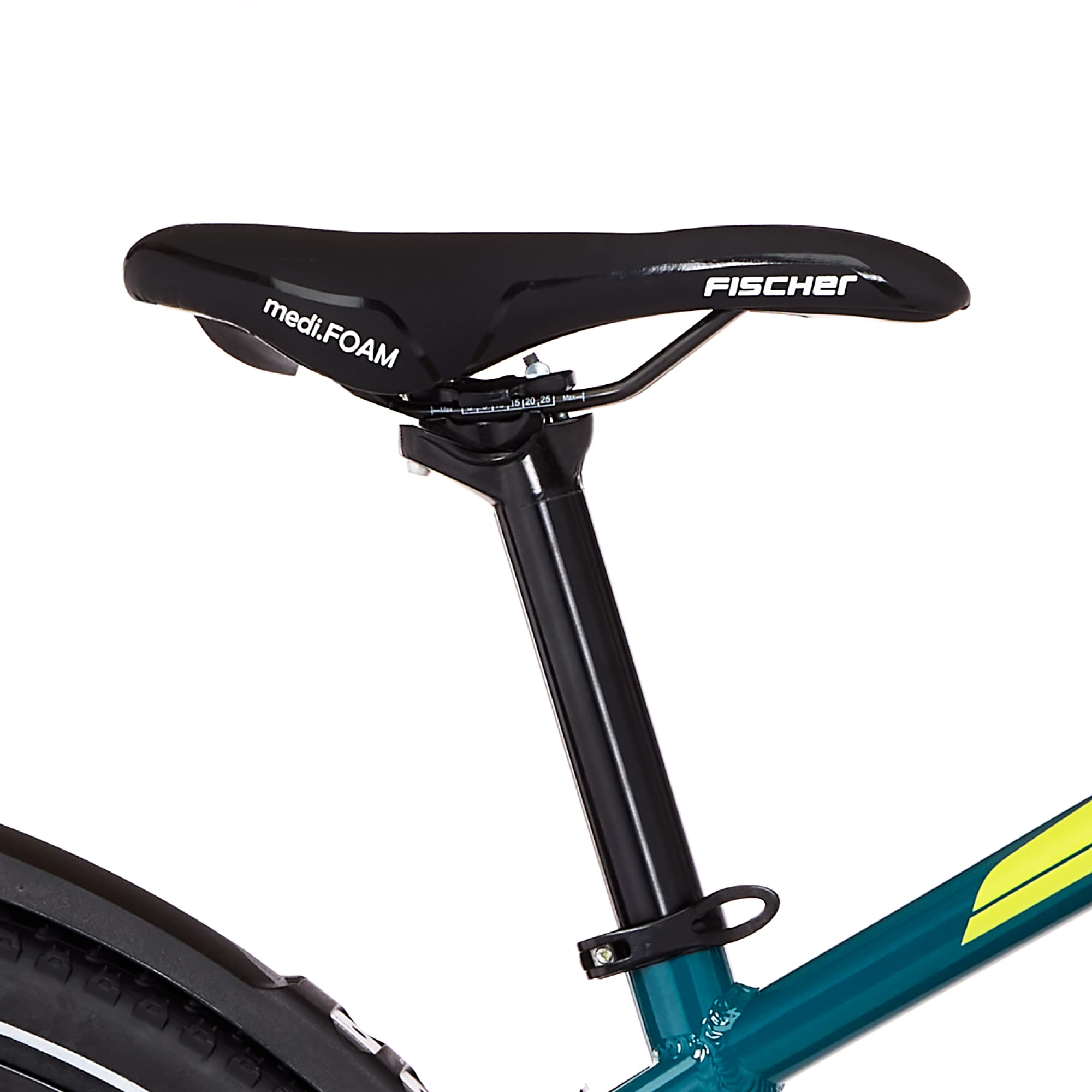 Fischer E-Mountainbike MONTIS/Terra 2.1. Junior Elektrofahrrad für Damen und Herren, RH 38 cm, Heckmotor 45 Nm, 48 V Akku