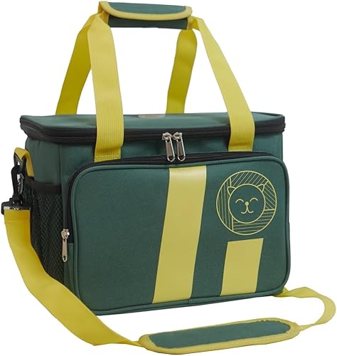 Bolsa grande aislada de 15 litros, caja térmica reutilizable, contenedor de refrigerador a prueba de fugas para hombres y mujeres con correa de