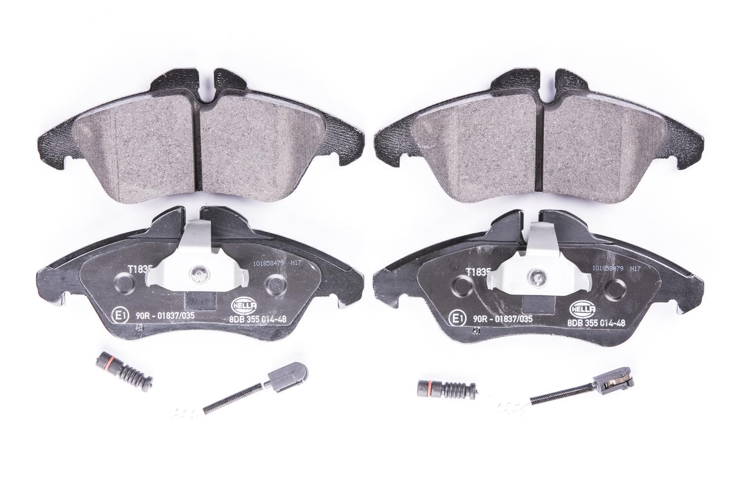 BRAKE PAD SET DISC BRAKE 8DB 355 014-481 FOR VW LT/28-35/II/Bus/Mk/28-46/Van