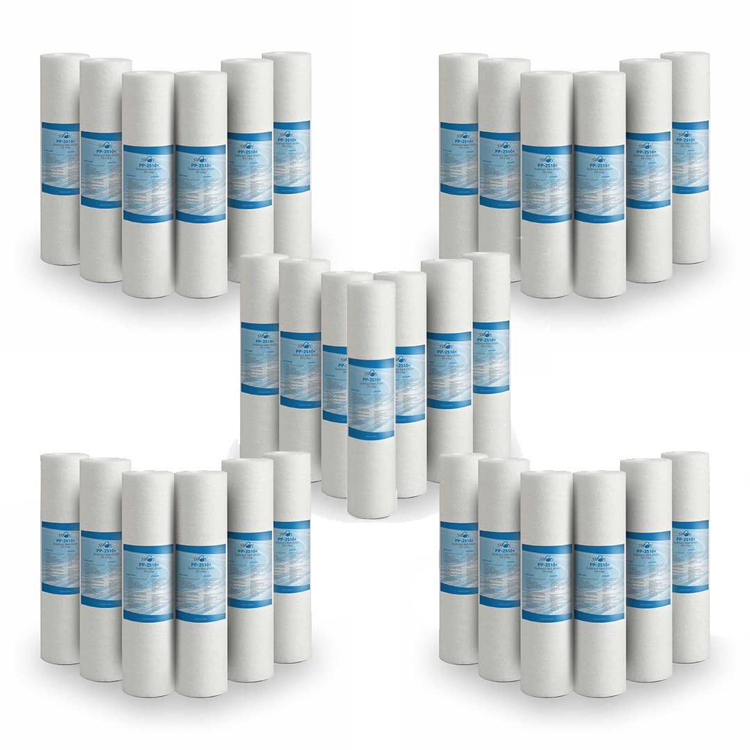 Filtro Sedimenti 20 Pollici 50 Micron - 3 Pezzi In Polipropilene Per Acqua, Rimuove Sabbia E Ruggine - Foto 10