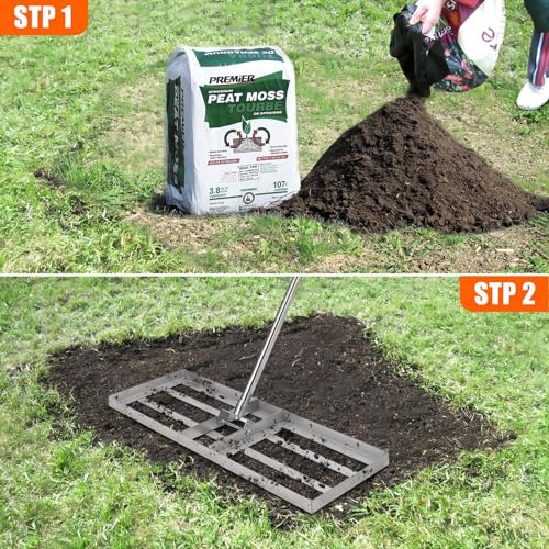 Rastrillo Nivelador de Césped 48"×10" Acero Inoxidable miniatura 2