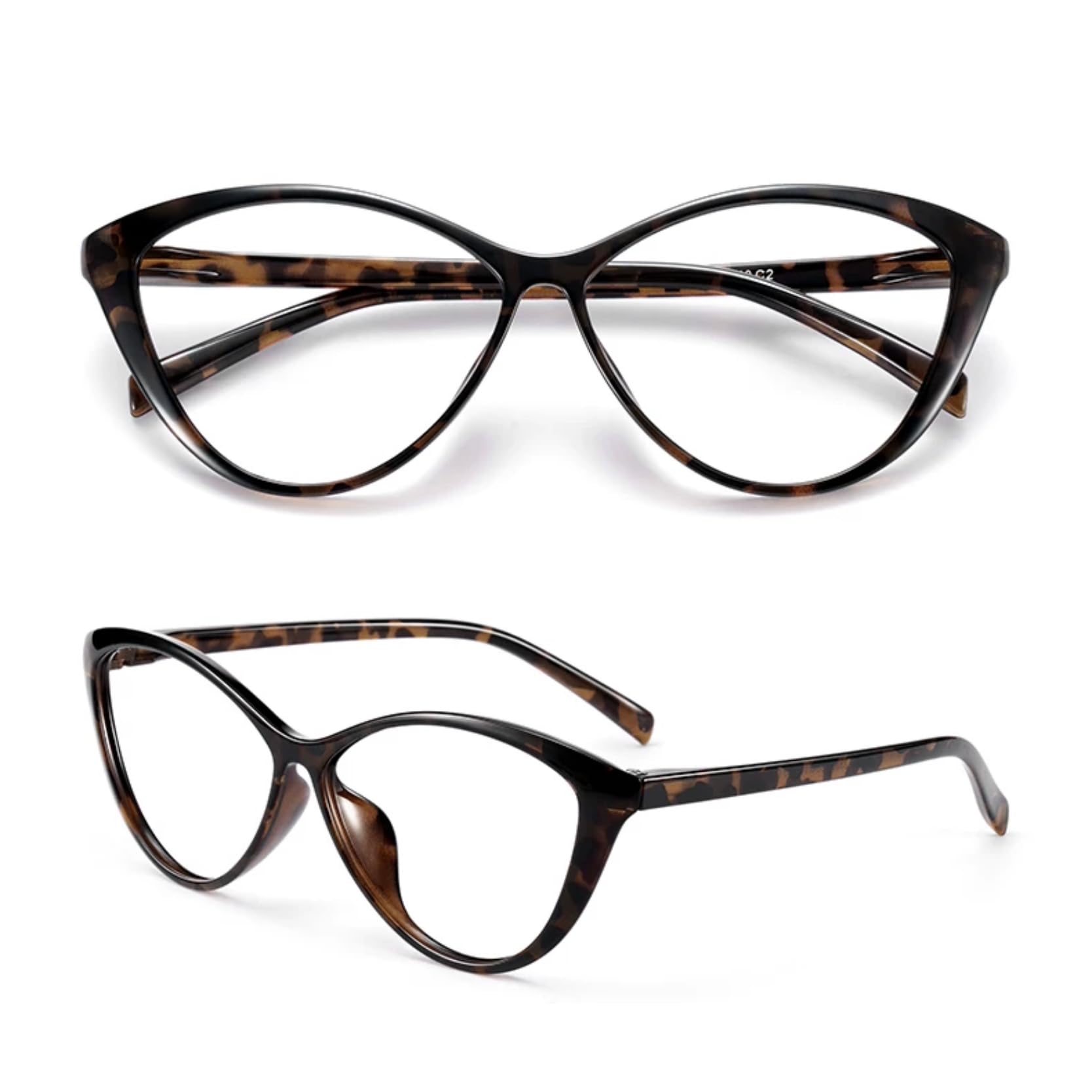 KFUGMAQN Cat's Eye Myopia glasses for Women, Retro Myopia Glasses, myopia glasses for women, these are not reading glasses