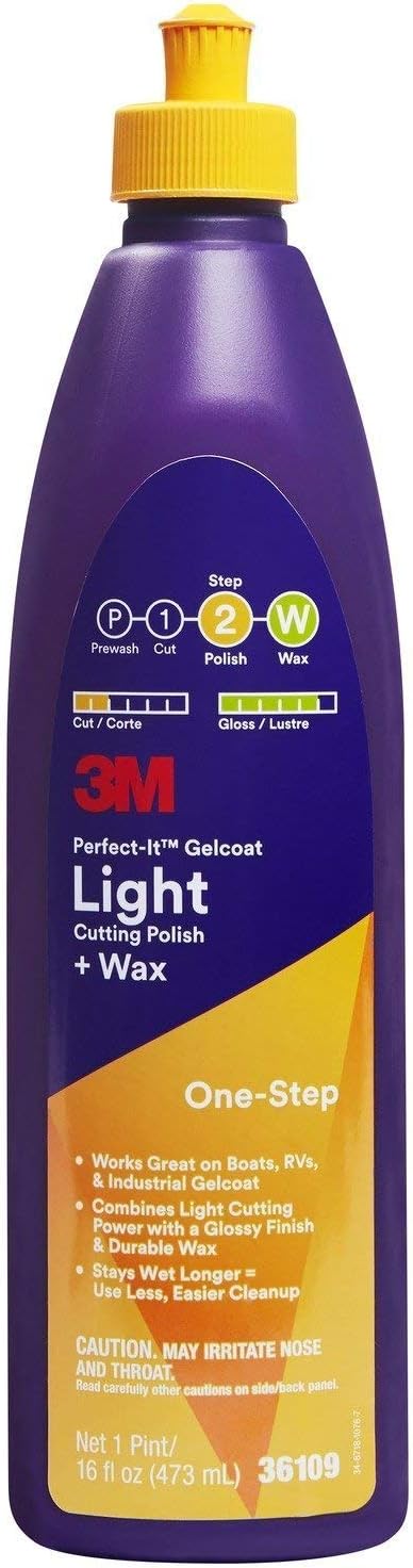 Thinsulate 3M Perfect-It Gelcoat Light Cutting Polish + Wax