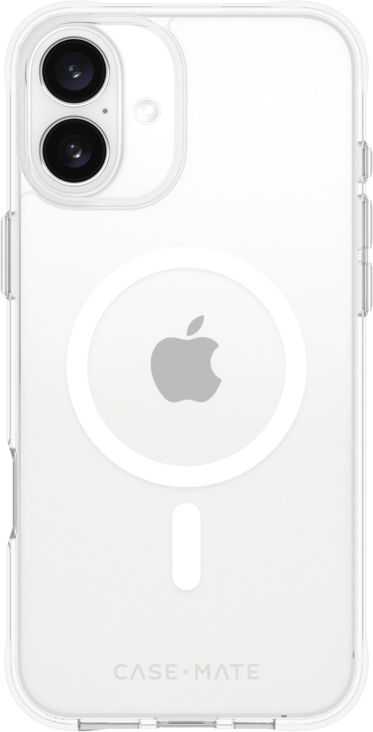 Case-mate Tough Case w/Magsafe for Apple iPhone 16 Plus 6.7" 2024| 12-Ft Drop Protection w/Anti-Scratch Anti Yellowing Coating, Raised Edges, Fashion Case, Wireless Charging - Clear