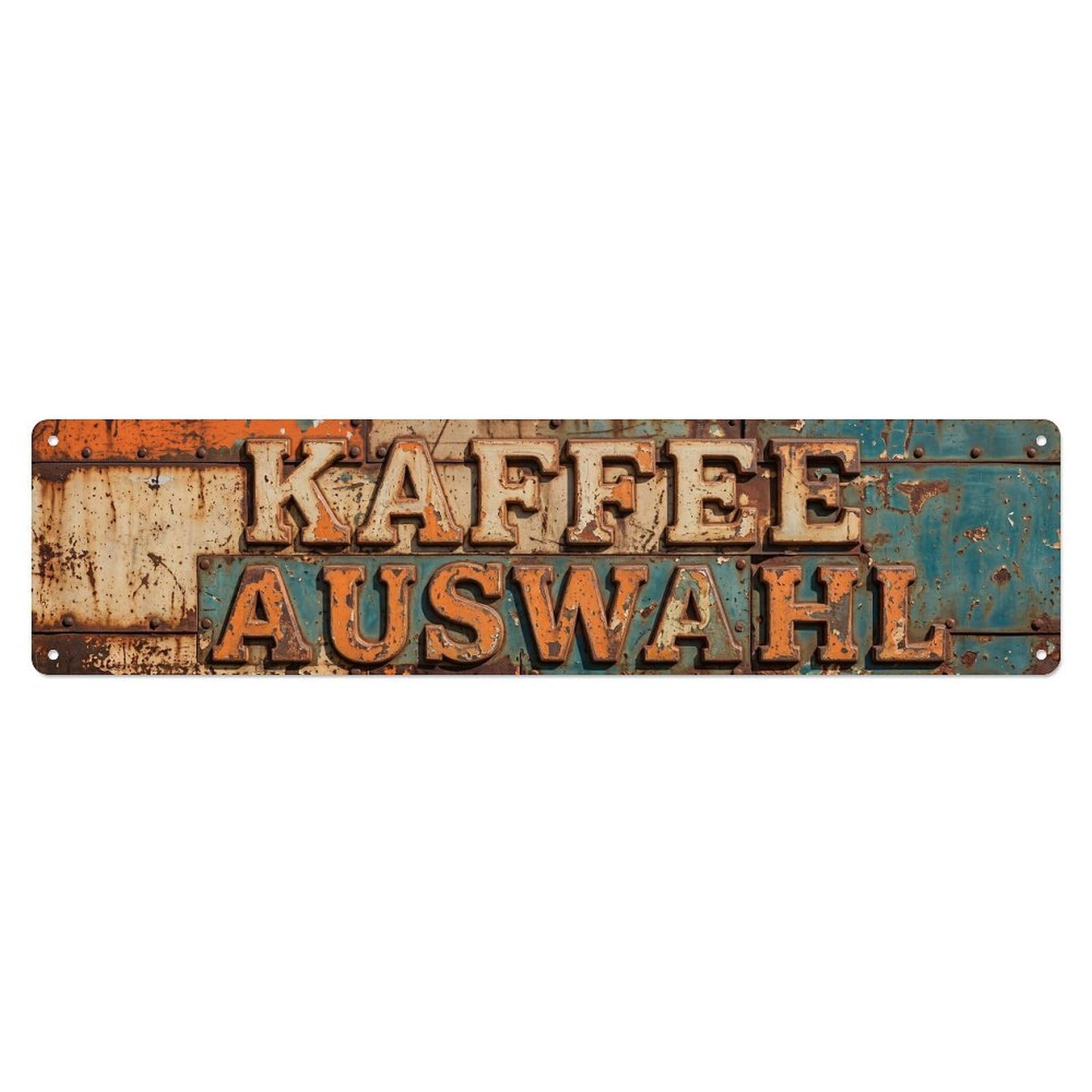 Coffee Selection Cafe Metal Tin Sign
