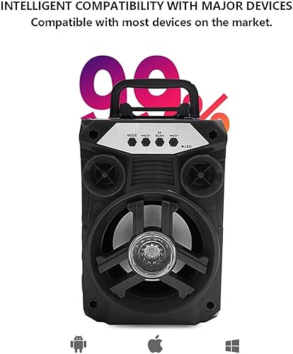 Miniatura 3 de Altavoces Bluetooth Inalámbricos Mini Altavoz Doble Subwoofer Compatible con Radio FM Altavoces Bluetooth Altavoces portátiles al aire libre para