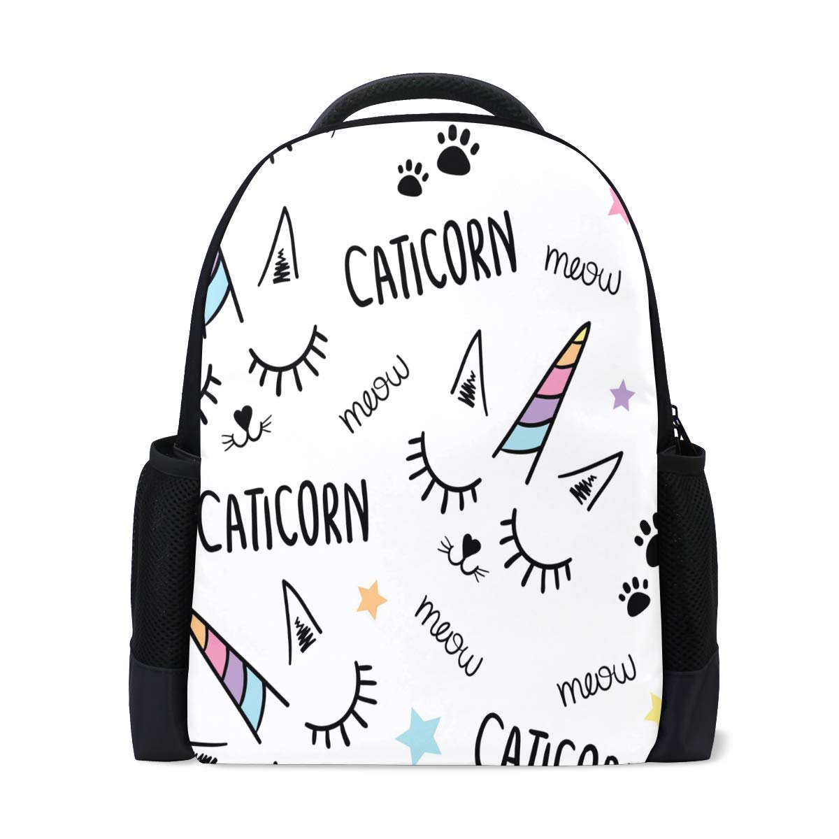 ALAZA Otter Sltoh Dragon Casual Backpack Waterproof Travel Daypack School Bag