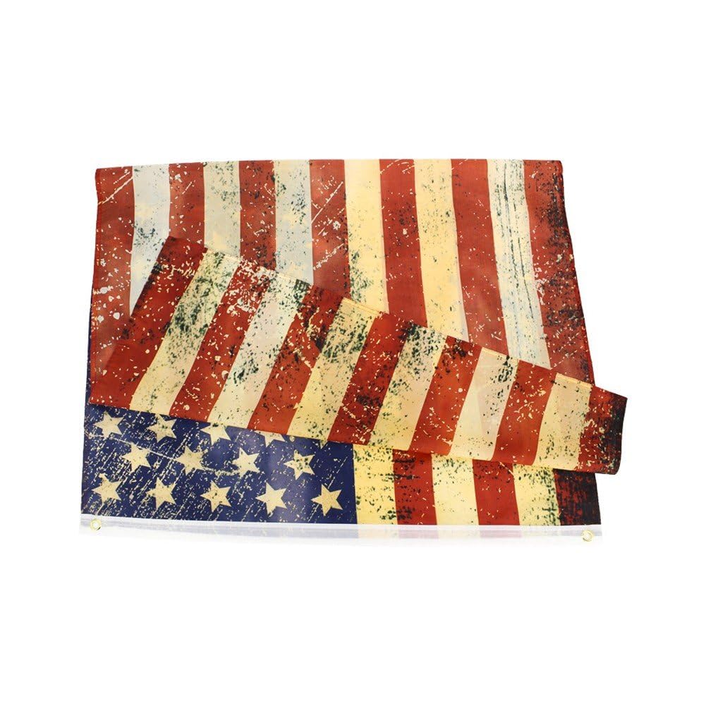 Amazon.co.jp: アメリカ国旗 米国 星条旗 90*150cm ヴィンテージ