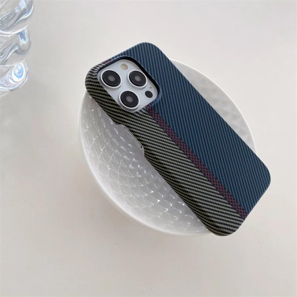 Amazon.co.jp: 高級カーボンファイバーパターンフレームレスケース