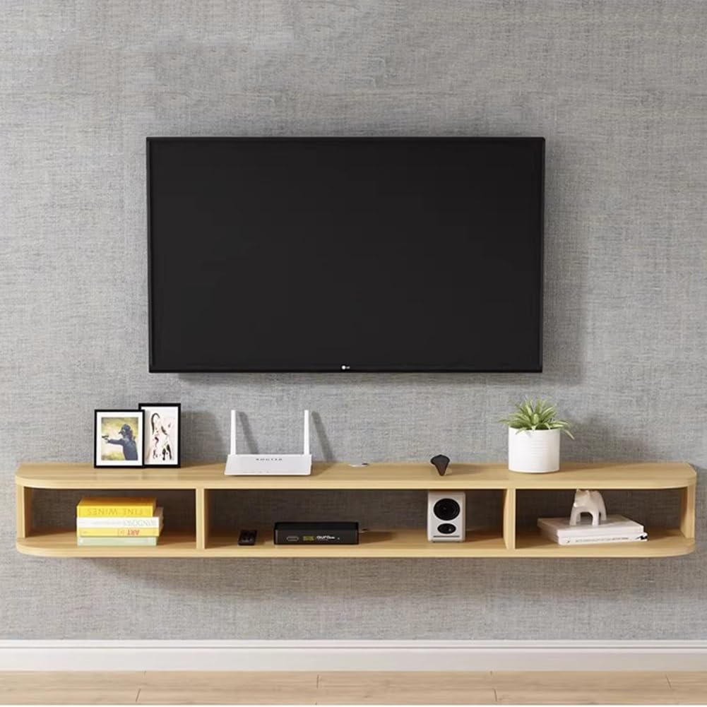 Solutions de rangement suspendues pour dissimuler les câbles TV