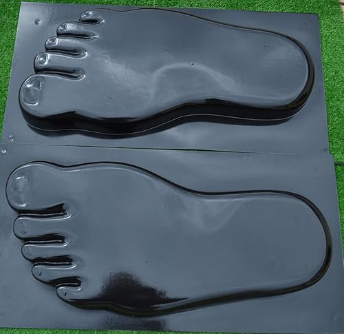 Miniatura 7 de Izquierda & derecha Foot Print Paving hormigón Piedra molde Garden Path # S13