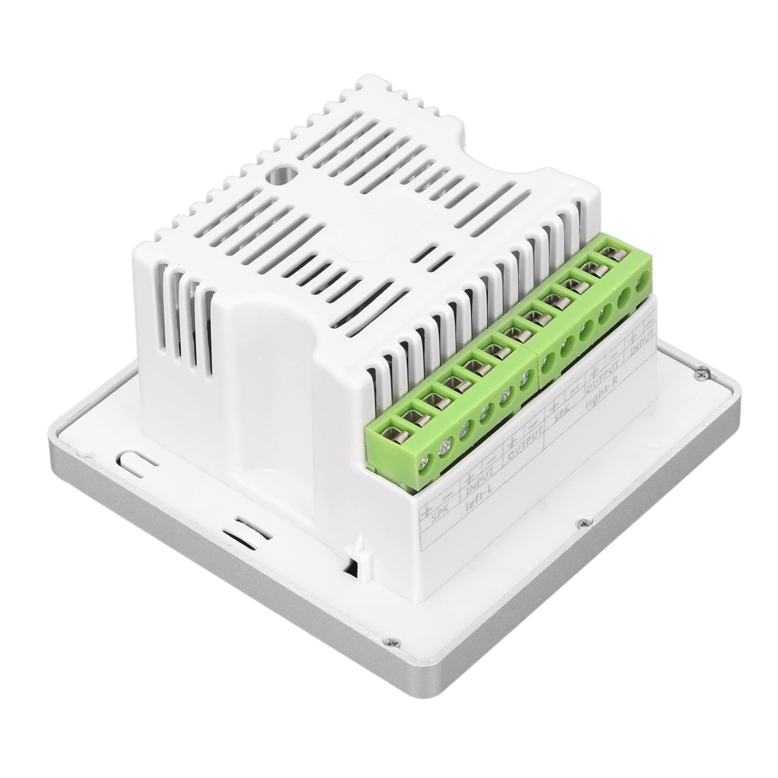 Control de Volumen del Altavoz en la Pared, Sistema de Audio para el Hogar Controlador de Volumen Inteligente con Ajuste de Volumen de 7 Niveles, Panel de Volumen con Perilla
