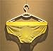 Lingerie For Men Sexy Slutty Underwear Outfits Mesh Eye U Bag Breathable Fashion Trend Low Waist Men's (Yellow, L)