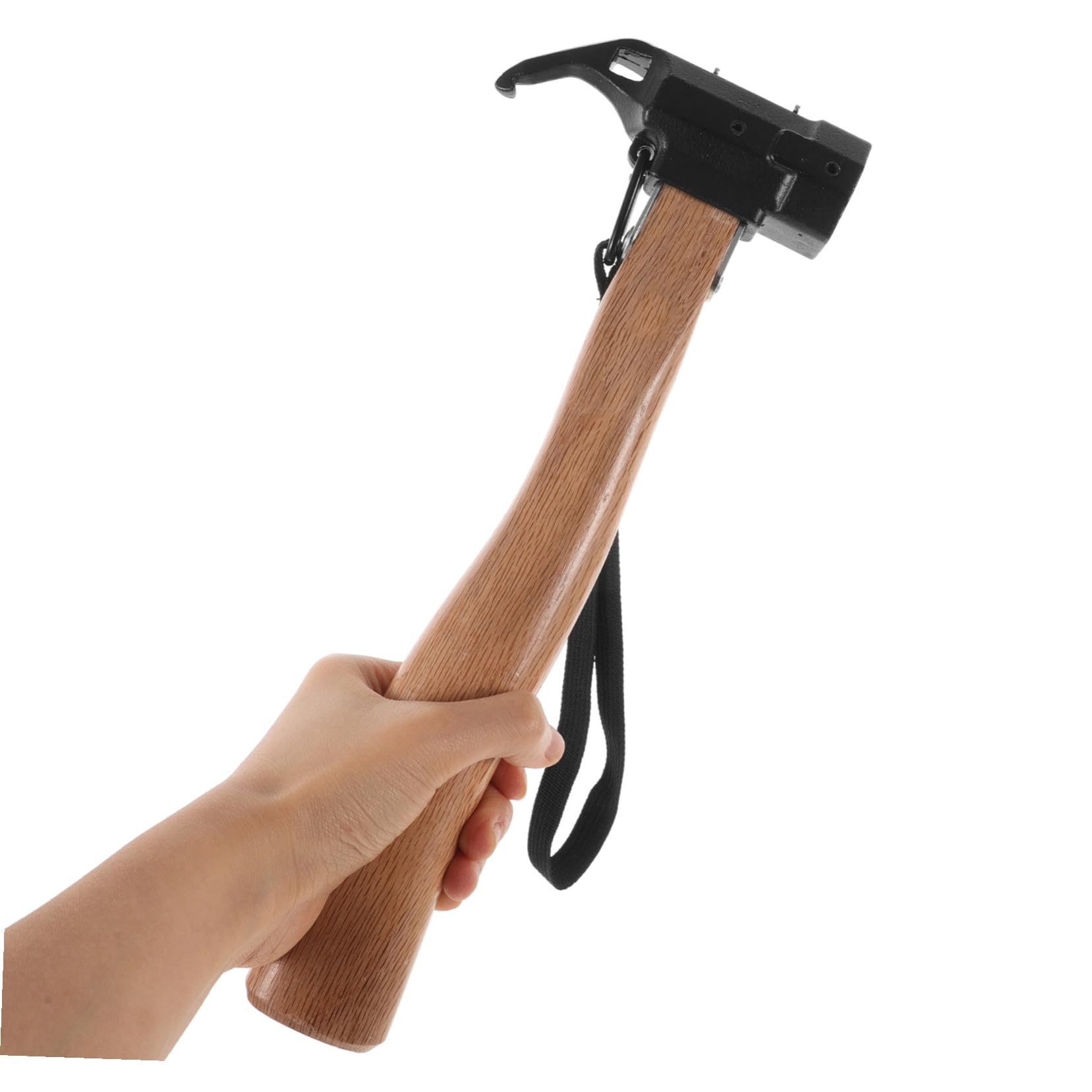 EXCEART Martello Da Campeggio Multifunzione Con Estrattore Per Picchetti Testa Antiscivolo e Forza Di Battuta Stabile Compatto e Leggero Per Trekking Campeggio e Outdoor