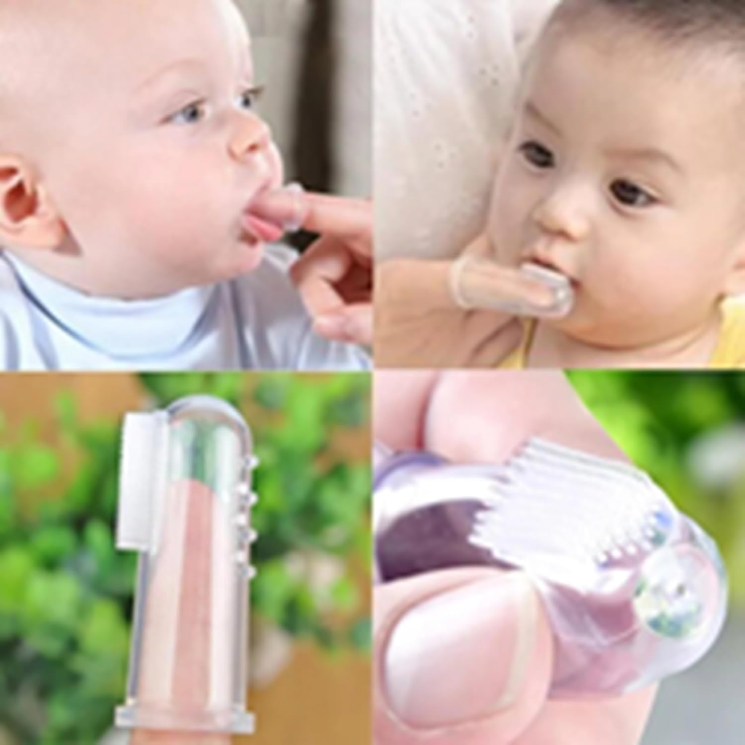 Kritiu Baby Feeding Combo-Spoon Bottle, Finger Toothbrush, And Baby Bib Set|Bpa-Free & Safe For Infants|Easy To Clean|Yellow, Set Of 3, 90 Ml - Image 7 thumbnail