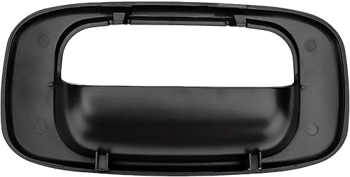 Vista 7 de IRONTEK Bisel de repuesto negro para manija de puerta trasera compatible con Chevrolet 99-07 Silverado 1500/Silverado 2500, para GMC 99-07 Sierra