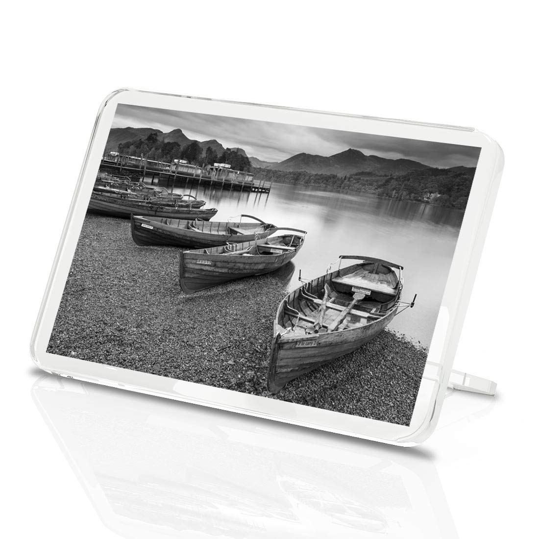 Destination Vinyl Ltd Multicolor 1 X Fridge Magnet - Keswick Lake District England Boats #36187