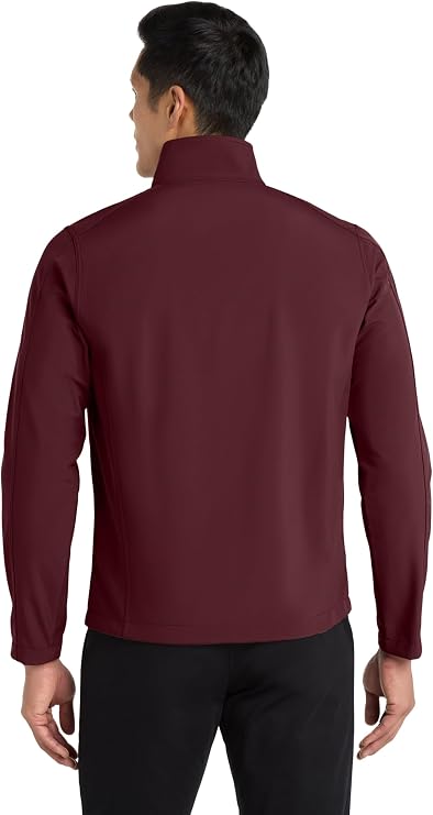 Port Authority Mens Core Soft Shell Jacket (J317) -Maroon -3XL