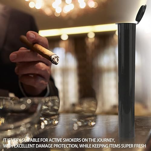 Miniatura 6 de TORMEN Tubos de 4.567 in, impermeables, herméticos, a prueba de olores, contenedor de sellado de plástico, botellas con tapas, protege los