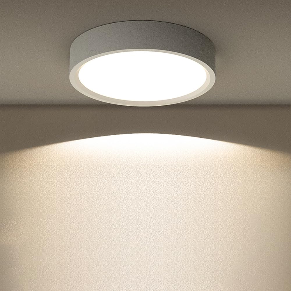 Zawieszenie LED 5,5 cala 24 W Disk LED Światła Nowoczesne Wnętrze Ultra-Cienkie Downlights Czarne wpuszczane Sufitowe Downlight okrągłe aluminiowe reflektory 6000 K Światło dzienne Nie Bądź