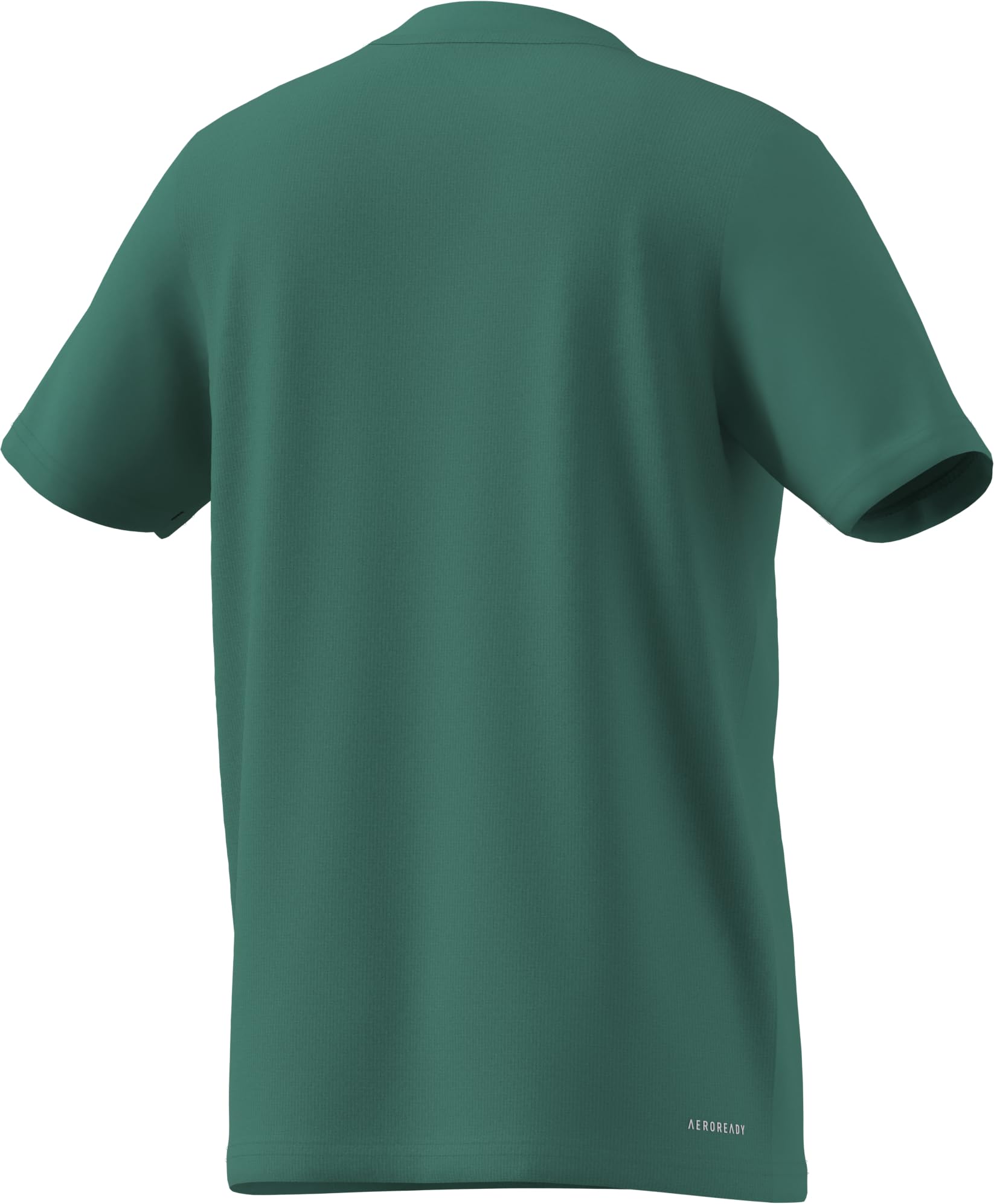 adidas Uniseks - dzieci Train Essentials Logo Regular Fit T-Shirt Junior, Pure Teal/White, 13-14 Years