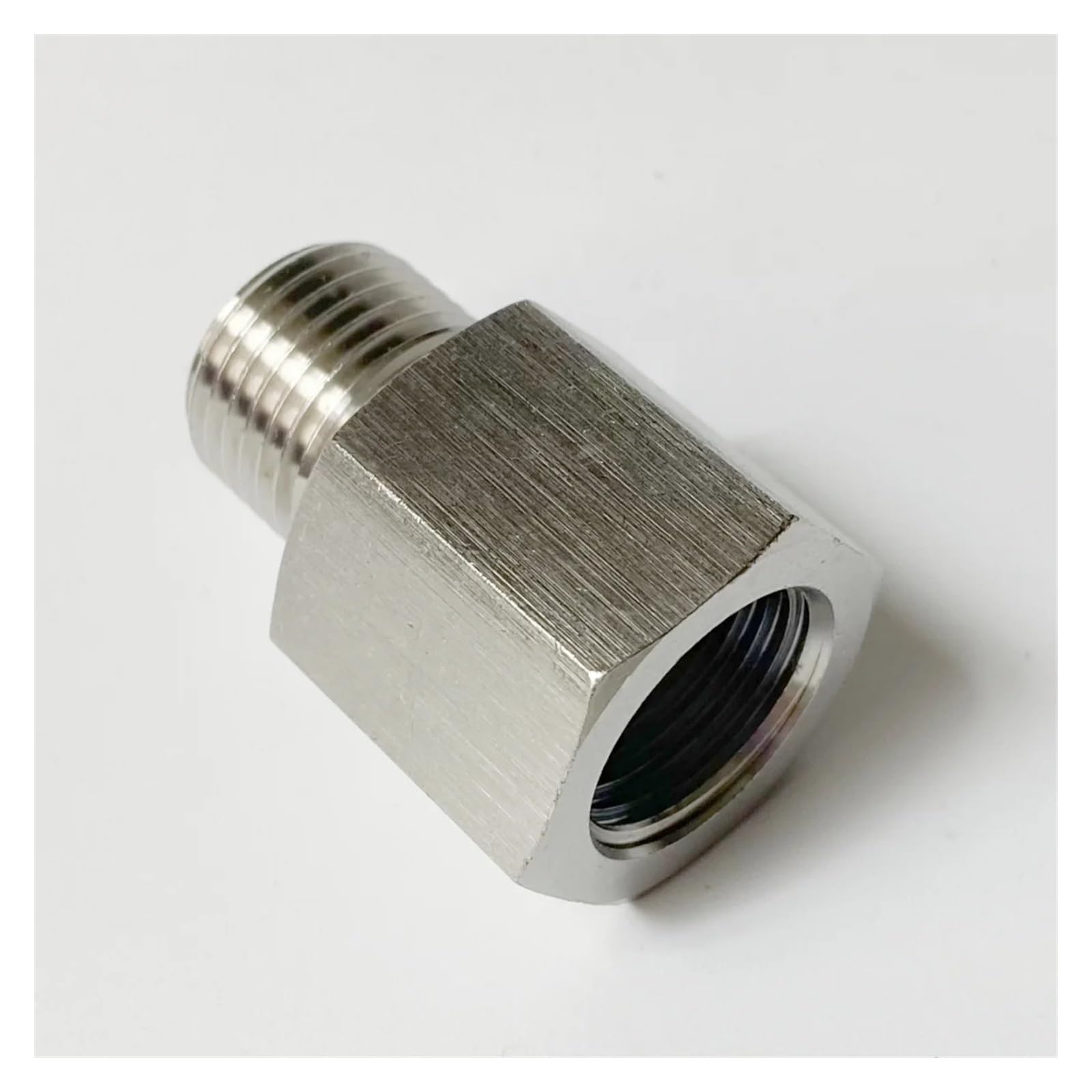 AARTERZZA M10x1 Female to M12x1.75 Male 304 Stainless Steel Pipe Fitting High Pressure Coupler