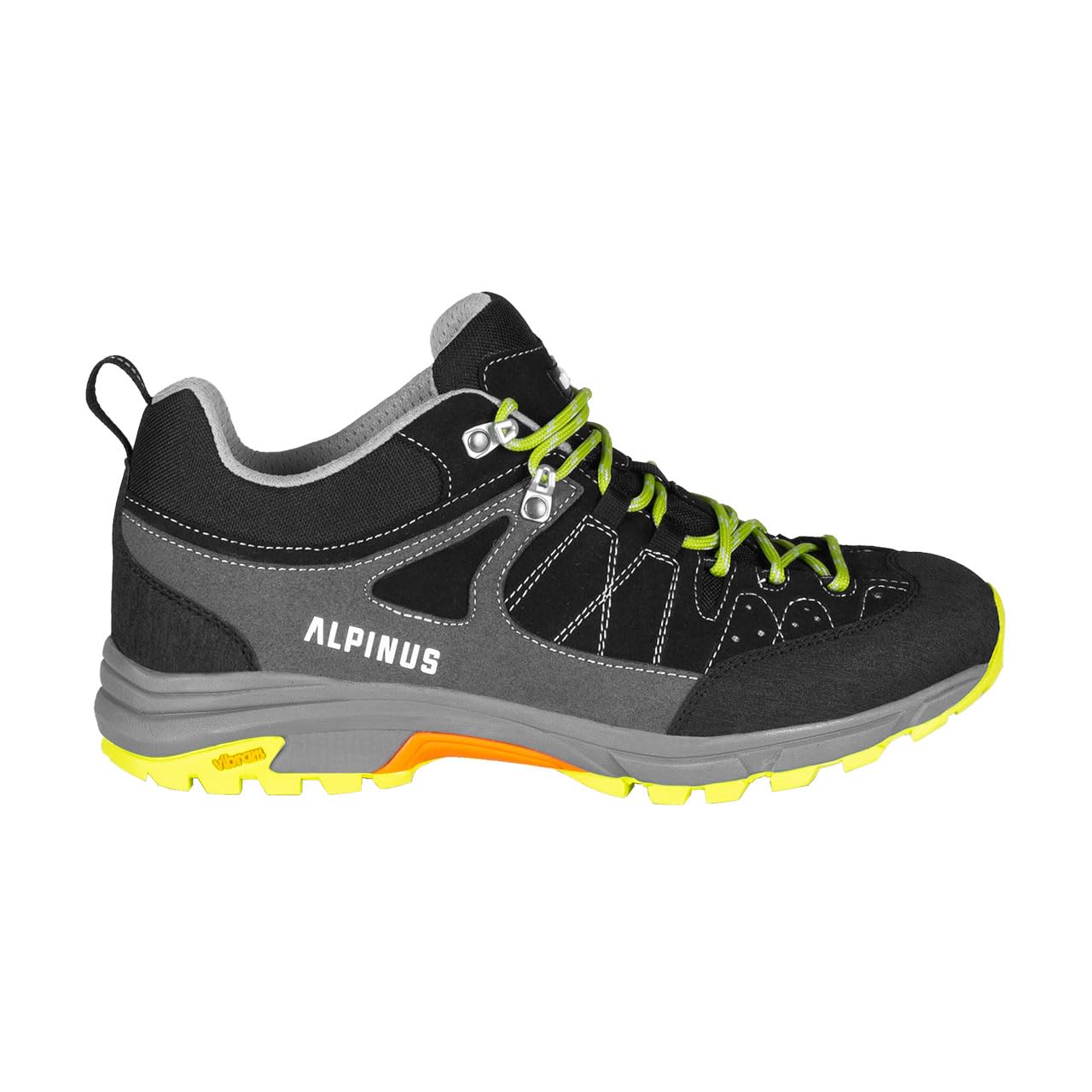 Alpinus Buty trekkingowe Tromso Low Tactical czarno-szare GR43339