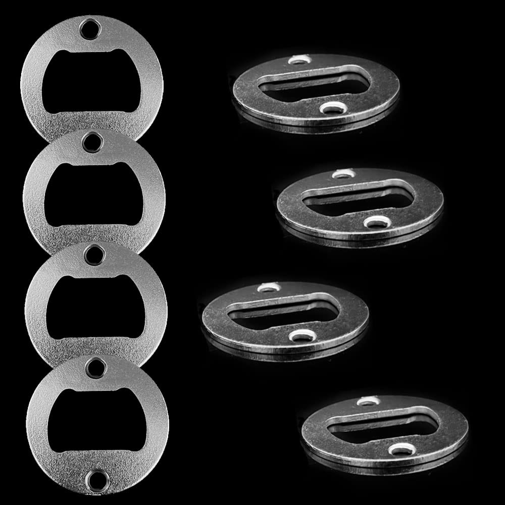 Moules Résine Personnalisés 15 Inserts Décapsuleur Métal MaehSab - Pour Création Ouvre-bouteilles Résine - DIY Quincaillerie Bricolage