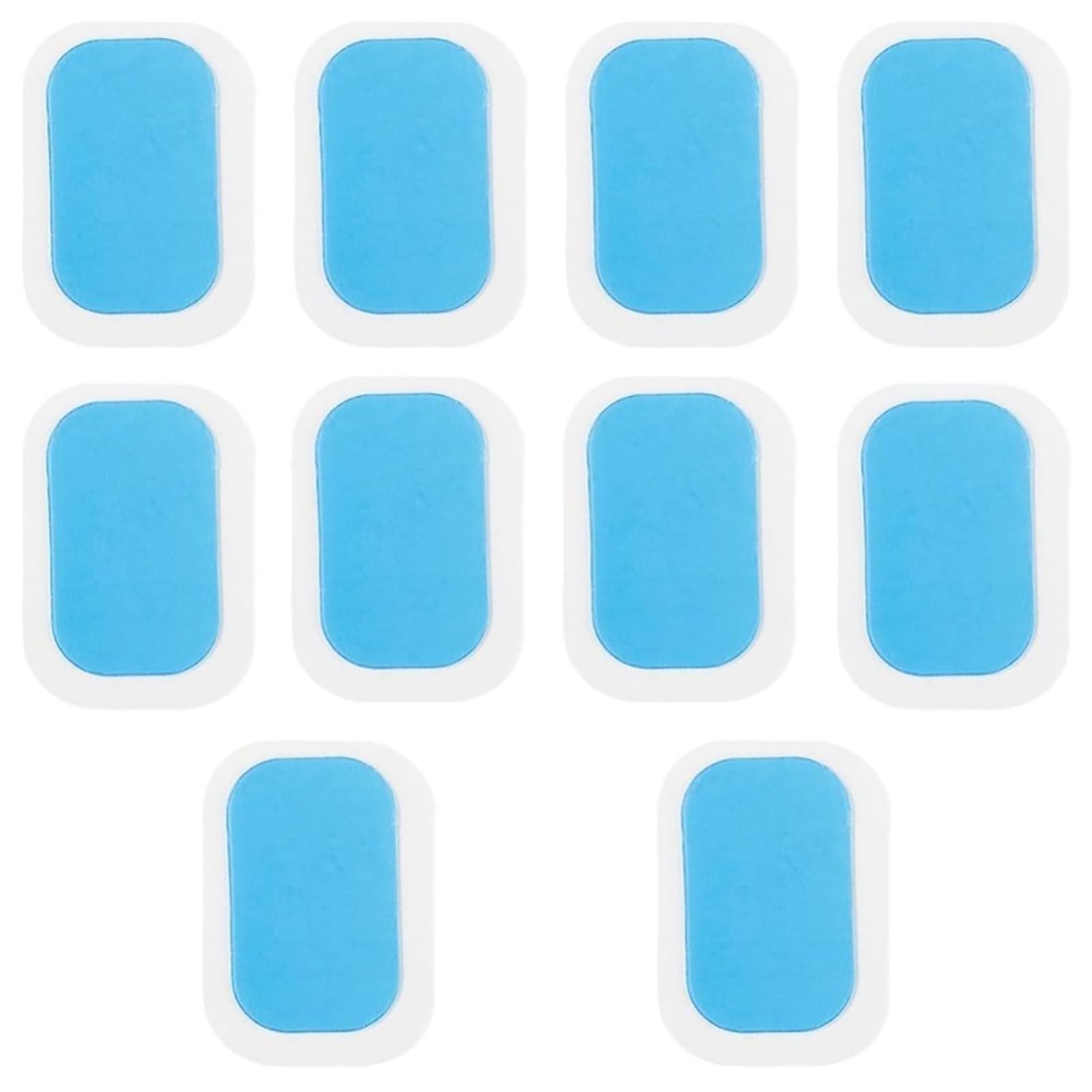 ulafbwur Hydrogel 10Pcs Hydrogel Pads Abdominal Gel Fitness Equipment Machine Stickers for EMS AB