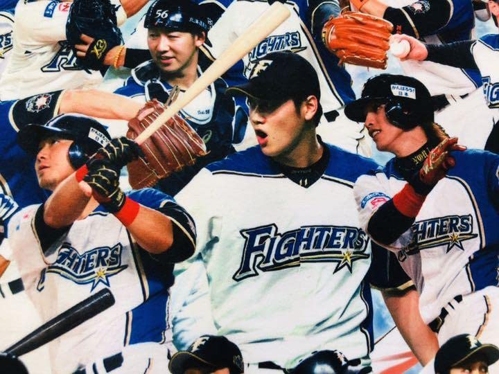 北海道日本ハムファイターズ　野球　スタジャン　ジャンパー ブラック　黒　野球 MIZUNO - 新品 北海道日本ハムファイターズ 野球 厚手 旧ロゴ