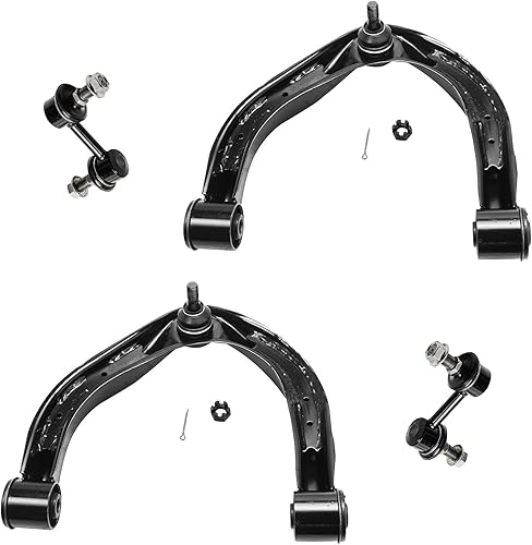 Miniatura 162 de Detroit Axle - Kit de brazos de control delanteros de 4 piezas para Nissan Cube 2009-2014, Nissan Versa 2007-2012 2 brazos de control inferiores con