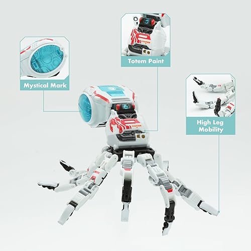 Miniatura 6 de 52TOYS BEASTBOX BB-44 OLDONE+BB-18CL - Juego de figura de acción de cangrejo azul, juguetes de conversión en mecha y cubo, regalo perfecto para