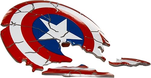 Miniatura 11 de Marvel - Figura de acción coleccionable con escudo de la Serie de cómics Captain America Avengers Retro Secret Wars, 6 pulgadas