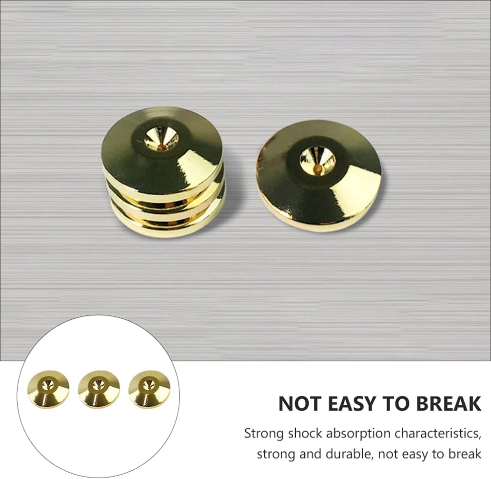 FARUTA 3 PCS Replacement Speaker Spike Pad Foot Cone Base Copper Spike Protector : Electronics