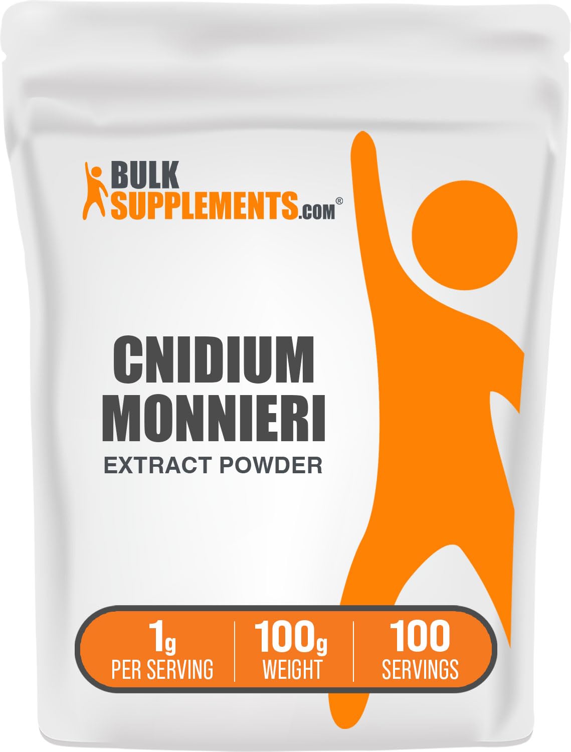 BulkSupplements.com Cnidium Fruit Extract Powder - Cnidium Monnieri Extract, Vasodilator Supplement - Gluten Free, 1g per Serving, 100g (3.5 oz) (Pack of 1)