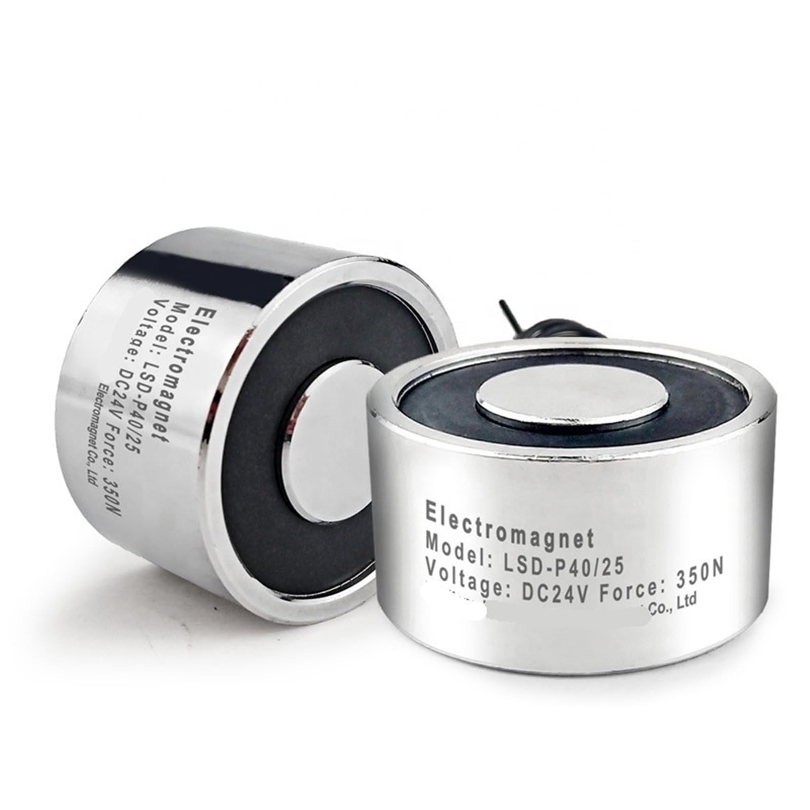 LSD-P40/25 DC12V 24V 30 kg Cylinder elektromagnetyczne elektromagnetyczne magnesy elektromagnetyczne ssące 1 szt. (6V)