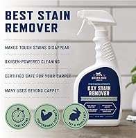 Vista 3 de Rocco & Roxie Oxy Stain Remover - Oxygen Powered Carpet Cleaner Spray - Pet Stain Remover for Carpet, Spot Cleaner for Upholstery, Couch, Laundry