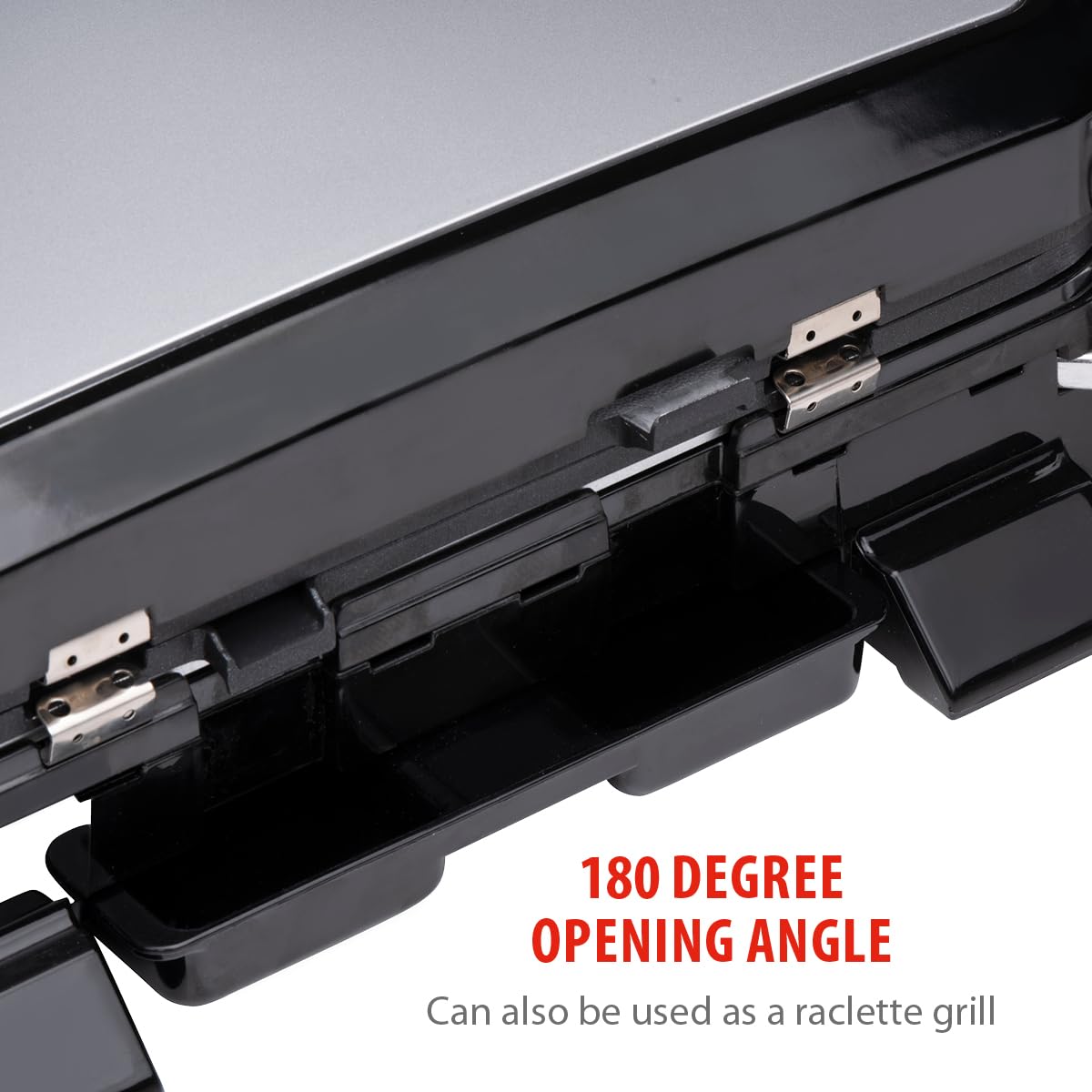 ALPINA Grill kontaktowy, 230 V, 2100 W, stal nierdzewna