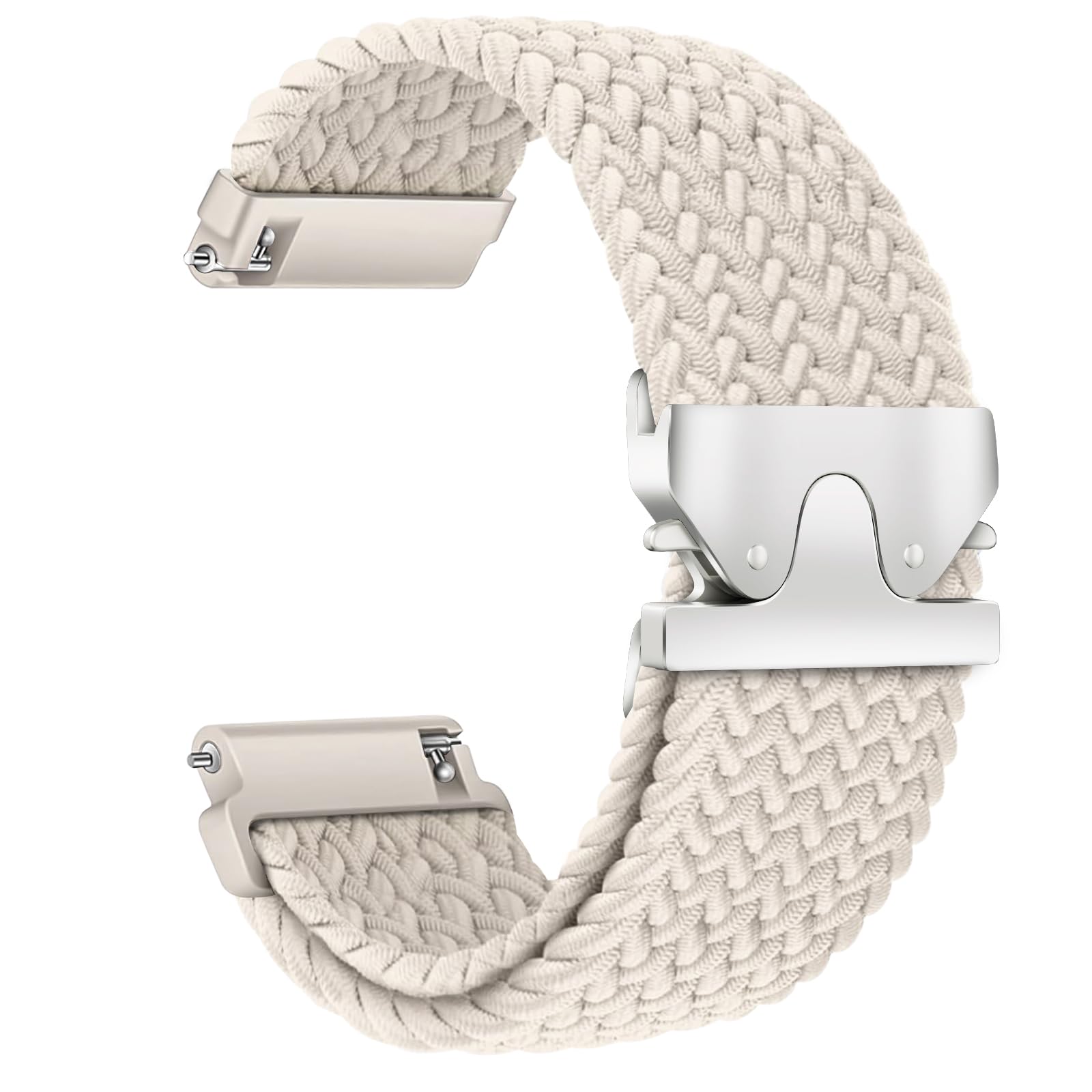 Geflochtenes Armband für Garmin Venu 4 45mm/3/2/Forerunner 255 265/Vivoactive 4, Uhrenarmband 22mm Nylon Band für Samsung Galaxy Watch 3 45mm/Gear S3/Galaxy 46mm, für Amazfit Balance/GTR 3 /GTR 3 PRO