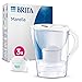 BRITA Wasserfilter-Kanne Marella weiß (2,4l) inkl. 3x MAXTRA PRO All-in-1 Kartusche - NEU - Filter zur Reduzierung von Kalk, Chlor, Blei, Kupfer & geschmacksstörenden Stoffen im Wasser