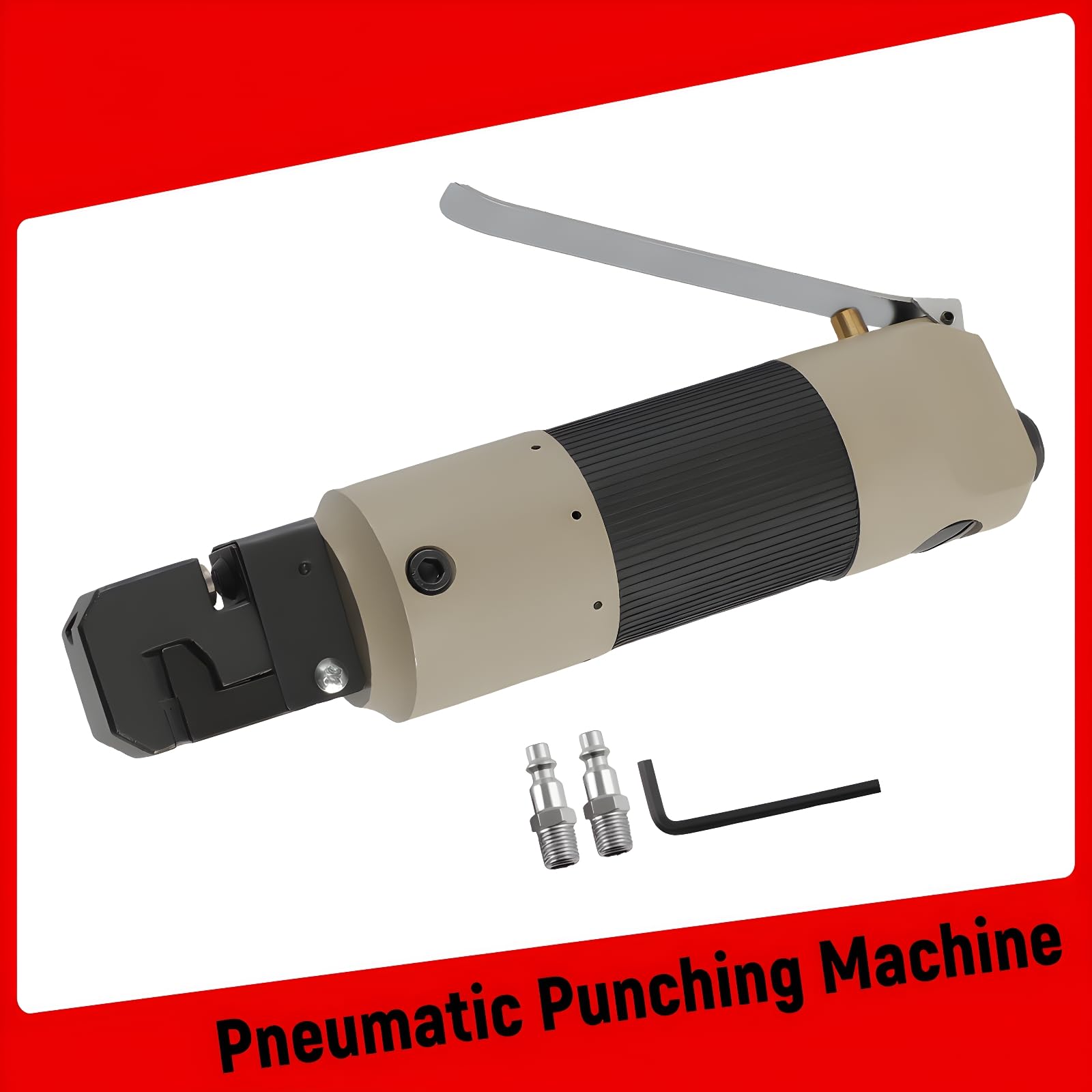 maXpeedingrods Szczypce do otworów pneumatycznych, pneumatyczne szczypce do karoserii, średnica otworu 5 mm, 90 psi 3/16" do 974610, karoseria, szczypce do blachy, szczypce do zagięcia narzędzia