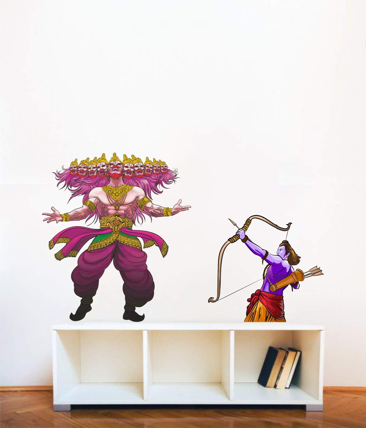 Decal O Decal  Ramayanam Epic -Dusshra  Wall Stickers (B07XM7Y77N) Amazon Price History, Amazon Price Tracker