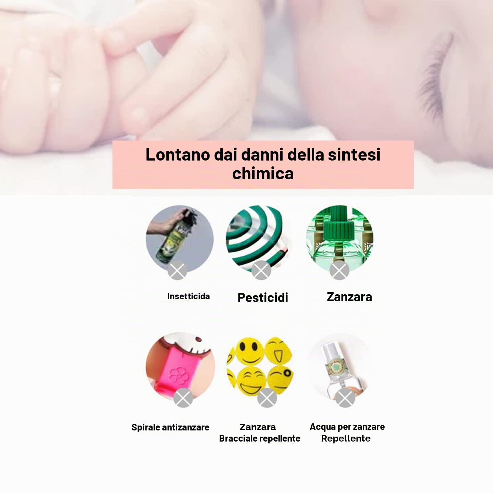 Zanzariera per bambini, a baldacchino, a cupola, a cupola, zanzariera, per culla, zanzariera, per tenere il bambino lontano dalle zanzare