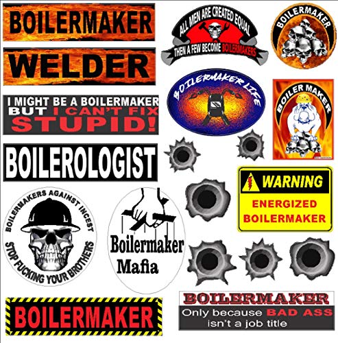 Boilermaker 19 Sticker Value Pack Hard hat Stickers