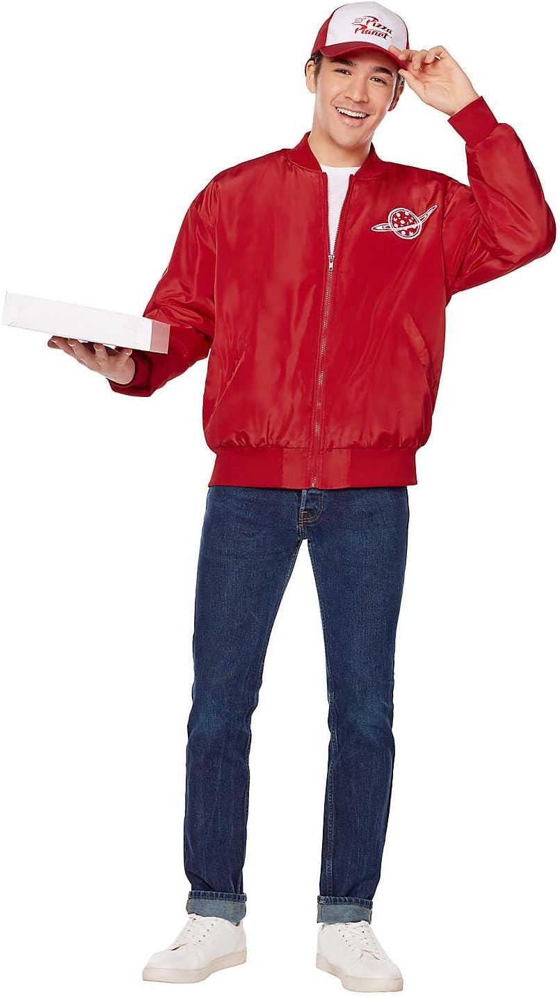 Spirit Halloween Disney Toy Story Adult Pizza Planet Costume Kit, Officially Licensed, Disney Halloween Costumes