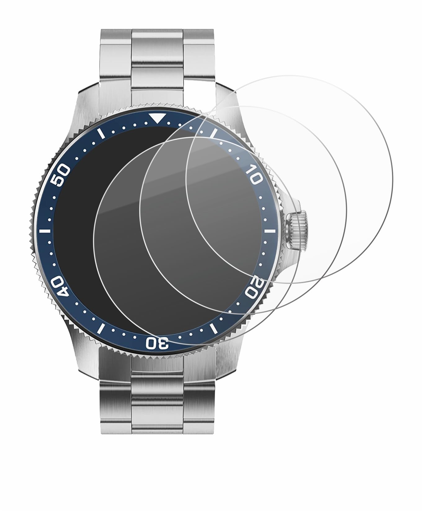 Pellicola Protettiva Vetro per Orologi (Circolare, ø: 45 mm