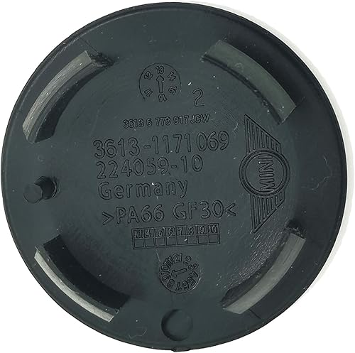 Miniatura 6 de 4 tapas de rueda central para Mini Cooper S Emblem R53 R56, color rojo S, tapas centrales para Mini Cooper Coupé S Clubman Countryman Paceman