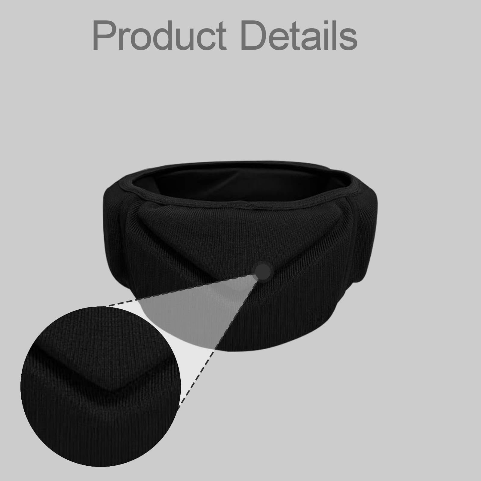 Fascia per Capelli con Protezione Frontale, Imbottitura Protettiva in Schiuma per Sport Intensi, Supporto Ottimale, Tessuto in Nylon Spandex Traspiran